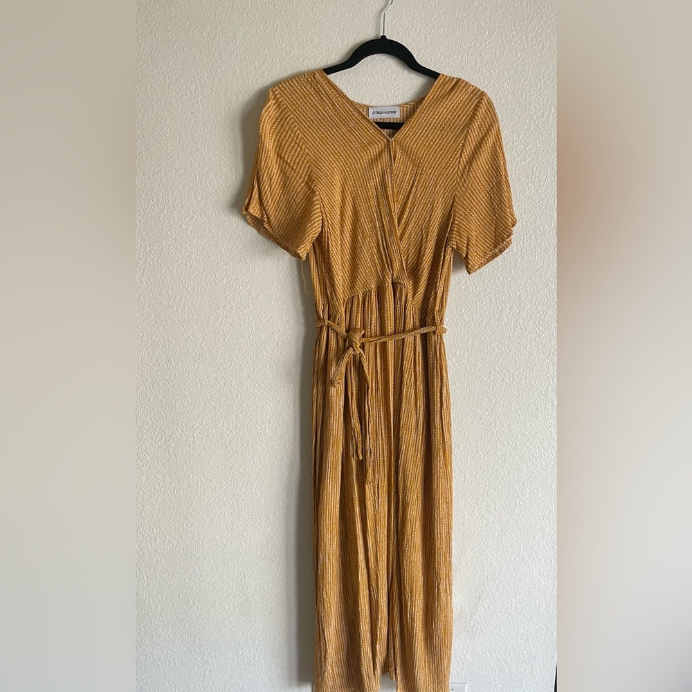 Wrap Top Maxi Dress